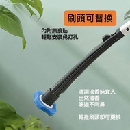 Toilet Brush Free 8 Heads Disposable Wall-Mounted Cleaning Bathroom Without Dead Angles Comes With C