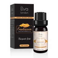 Elva London - 100% Pure Frankincense Essential oil น้ำมันหอมระเหยอโรมากลิ่น กำยาน น้ำมันหอมธรรมชาติ น้ำมันหอมอโรม่า อโรมาออย ใช้กับ เครื่องพ่น เตาอโรม่า สปา