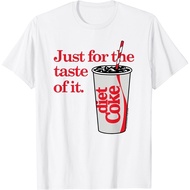 Coca-Cola T-Shirt - Diet Coke Just For The Taste T-Shirt Premium Cotton Combed 24s Original 100% | P
