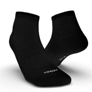 KIPRUN Run 100 Running Socks - Running Socks Black - 3 Pairs Running Socks Marathon