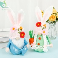 2 Pcs Adorable Easter Gnome Decorative Gnome Plush Doll Practical Easter Decoration Versatile Home O
