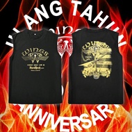Baju Singlet Wings Double Trouble Album Rock Band Graphic Printed Sleeveless Tee Adult Wings Rock Ta