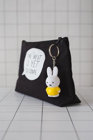 Miffy 米菲兔經典款公仔鑰匙圈吊飾 -  黃色