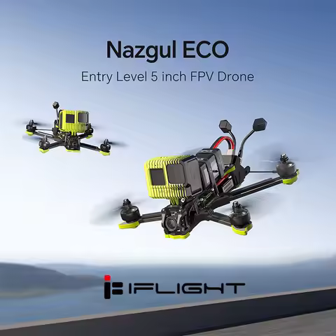 iFlight Nazgul XL5 ECO Analog 6S Nazgul V3 5 Inch Freestyle RC FPV Racing Drone XING-E Pro 2207 with