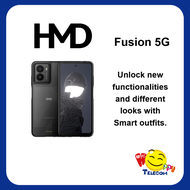 HMD Fusion 5G Smartphone - Powerful 8GB RAM & 256GB Storage Sleek Black Fast Performance Stunning Di