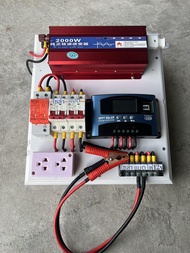 ชุดนอนนาโซล่าเซลล์12v2000wเพึยวซายเวฟ(เฉพาะชุดคอนโทรล)รับประกัน1ปีจัดส่งในไทย