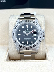 二手 USED  ROLEX 勞力士 EXPLORER II 16570 黑色 約1996年 淨錶 WATCH ONLY