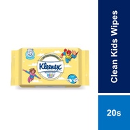 Kleenex Superior Clean Kids Wipes Wet Tissue (20s x 1 pack) / (20s x 5 packs)