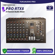 Kualitas Terjamin Recording Tech Pro Rtx8 - 8 Channel Professional
