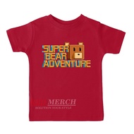 Super bear adventure Ninetendo switch Kids T-Shirt