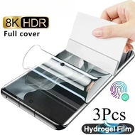 3pcs Clear Hydrogel Film For Redmi Note 13 13R 14 14R 14S 4G 5G Pro Pro+ 4G 5G Screen Protector