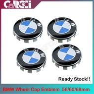 4pcs BMW Wheel Center Cap Emblem Badge BMW Rim Center Hub Caps for BMW Wheels Logo Blue & White Carb