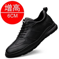 Halloween Sneakers Men Elevator Shoes Fashion Soft Leather Heightening Shoes For Men Hidden Heels 10