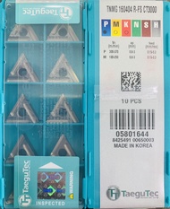 เม็ดมีด Inserts T16 เม็ดสองหน้า มุม 04 TNMG160404R-FS CT3000 TNMG160404L-FS CT3000