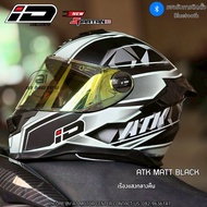 หมวกกันน็อคเต็มใบ ID SPARTAN-ฺBT ผลิตตาม มาตรฐาน ECE และ มอก 369-2557 ID Helmet หมวกกันน็อคเต็มใบหุ้