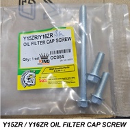 Y15ZR / Y16ZR OIL FILTER CAP SCREW