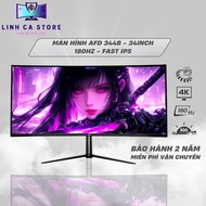 AFD 344B 34 Inch Ultrawide Curved Monitor|WQHD 3440x1440|Fast IPS|180Hz|HDR400|103% DCI-P3|GENUINE G