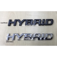 Hybrid Emblem Hybrid Carbon Emblem