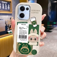 Case For OPPO Reno 13 5G 13F 4G 13F 5G Summer Coffee Phone Shockproof Round And Fat