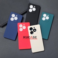 Itel S23 Itel S23 Plus Softcase Macaron Square Plain Case Itel S23 Itel S23 Plus