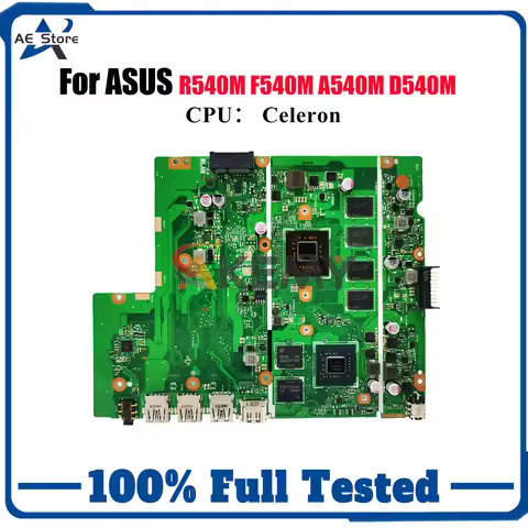 X540MB Laptop Motherboard For ASUS VivoBook X540MAS X540MB X540MAR A540M F540M R540M X540M D540M Mai