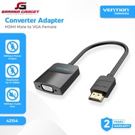 VENTION 42154 HDMI Male to VGA Female Adapter Converter Cable For Monitor and Projector Full HD 1080