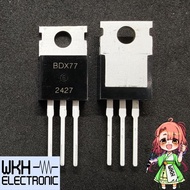 EWR27 BDX77 BDX 77 TRANSISTOR NPN SILICON EMPITAXIAL-BASE POWER TRANSISTOR TO220