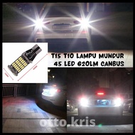 T15 T10 CANbus 45 LED Reverse Lights Super Bright Free Error T10 LED Bulb