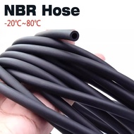 NBR Rubber Hose Oil Resistant Rubber Pipe ID 2 3 4 5 6 7 8 10 13 16 19mm Rubber Pipe Oil Pipe Nitril