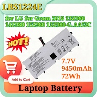 New LBS1224E 7.7V 9450mAh 72Wh Laptop Battery for LG for Gram 2018 13Z980 14Z980 15Z980 13Z980-G.AA5