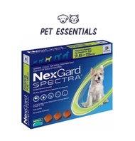 Nexgard Spectra 3 tablets 7.5-15kg