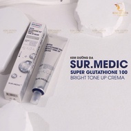 Sur Medic Bộ Tinh Chất Serum / Kem Dưỡng Trắng Da Sur Medic Super Glutathione 100 Bright Hàn Quốc