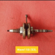 ข้อเหวี่ยง เวฟ110ไอHonda Wave110i (s3)wave110i รุ่นS4 ของแท้ (มือสอง)