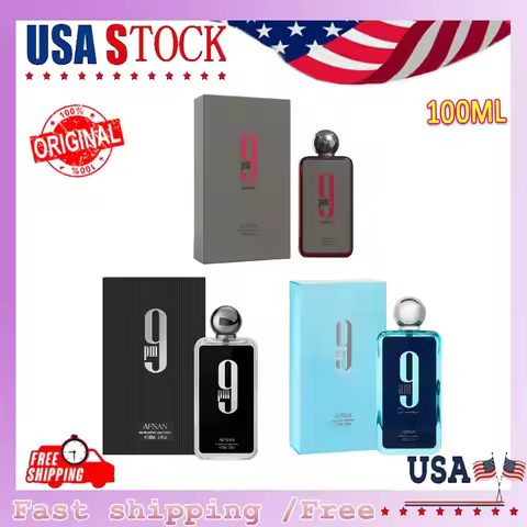 Afnan 9PM Men's Cologne Spray 100ml Men's Cologne Perfume Travel Clothes Perfume Spray High-end Long