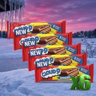 Jack n Jill Cloud 9 Crunchies Chocolate Wafer Bars Loaded Layers - Pack of 6