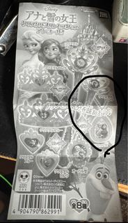 日本Disney frozen 扭蛋
