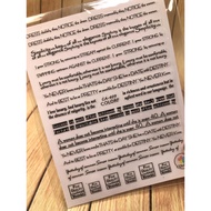 Nail Sticker - Nail Sticker code 74