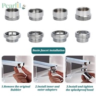 PEARLMY Water Filter Adapter, With Washer 18/20/22/24mm To 22mm Faucet Adapter Set,  Metal Faucet Co