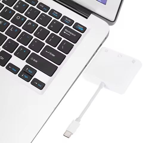 3-in-1 Type C To CF/SD/TF Card Adapter SD Card Adapter Memory Card Reader CF SD TF Compact Camera Ca