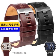 Serasi dengan DZ4344 4323 1657 4318 Dail Besar Tali Jam Tangan Tulen Lelaki 30 32mm