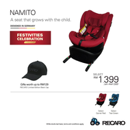 Recaro Namito Select 360 Baby Car Seat with free gift