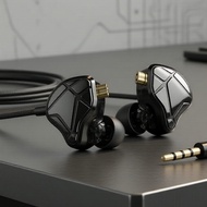 KZ Axas Wired IEM Gaming Earbuds, 10–20KHz Frequency Range, DSP Sound Card, Dual Mics for Gamers Fon