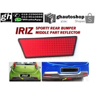 Proton IRIZ rear bumper middle part reflector