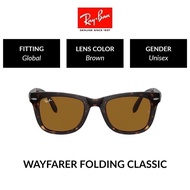 Ray-Ban Folding Wayfarer Unisex Global Fitting Sunglasses (50 mm) RB4105 710