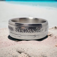 墨西哥硬幣戒指 500 比索 1987 年，墨西哥硬幣戒指，墨西哥戒指