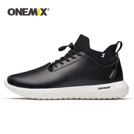 【Aishang fitness】 ONEMIX 2022MenBusinessShoes Women Soft Femme Street Lightweight ShoesFlat Outdoor 