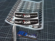 สติกเกอร์ Whelen ION (งานเทียบ) — ราคาต่อคู่ 🇺🇸