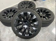 特斯拉model y原車拆車胎鈴同胎一起