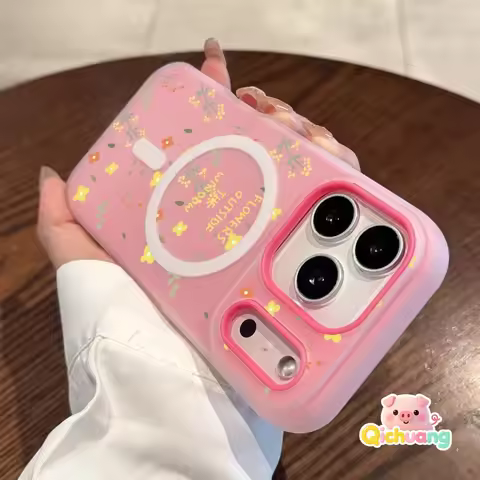 Flowers Magnetic Phone Case For Honor X6S X5D X5C X5B X5 Plus X80i X70 X70i X60 X50 GT Pro X50i Magi