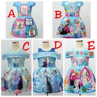 Children's LED Light Up Dress + MUSIC Songs Sabrina model Import Premium FROZEN Ages 2 - 10 Years